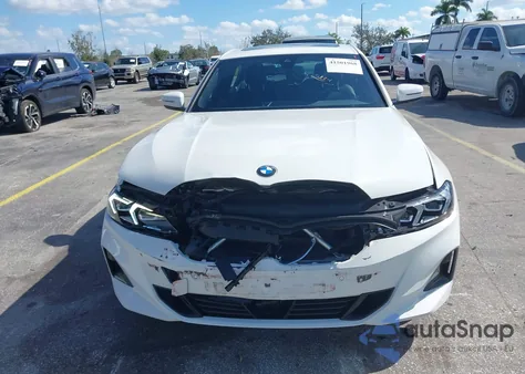 2025 BMW 3 Series 330I from USA, damaged, VIN 3MW69CW02S8E96501